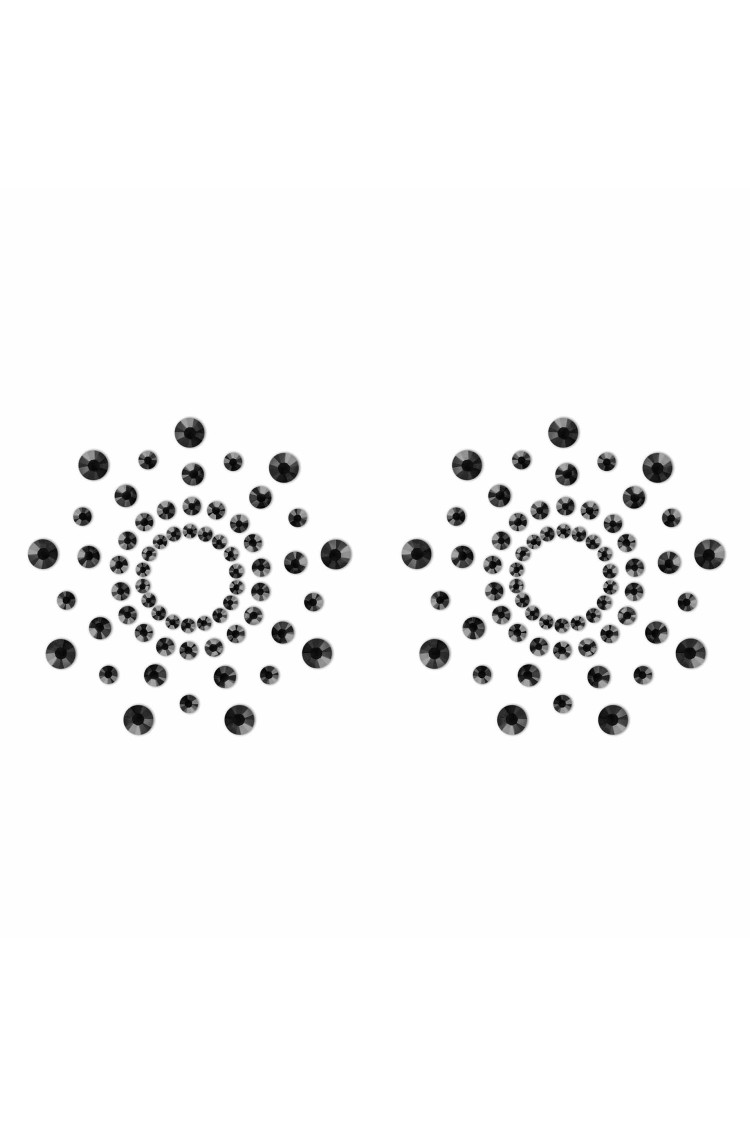Naklejki Na Sutki Mimi Black Nipple Cover Bijoux Indiscrets