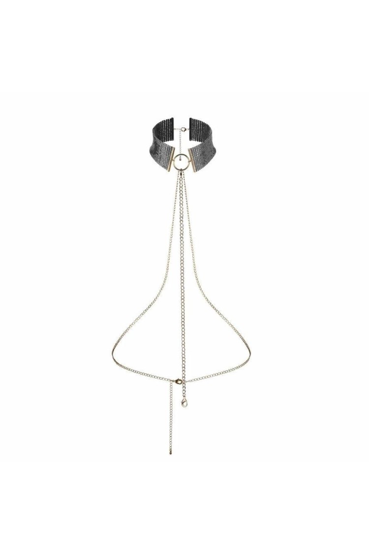 Obróżka Desir Metallique Metallic Mesh Collar Bijoux Indiscrets