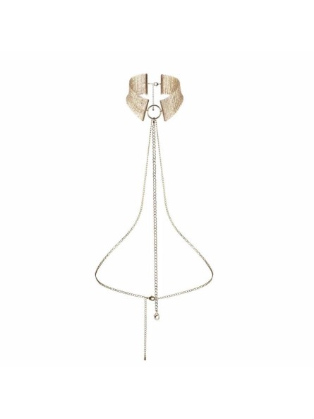 Obróżka Desir Metallique Metallic Mesh Collar Bijoux Indiscrets