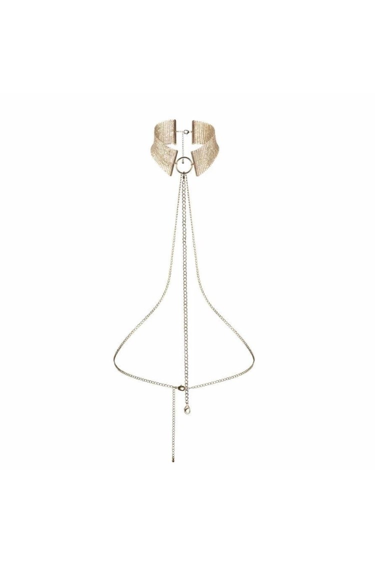 Obróżka Desir Metallique Metallic Mesh Collar Bijoux Indiscrets
