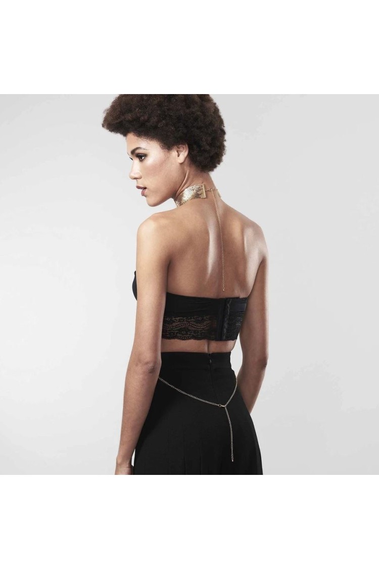 Obróżka Desir Metallique Metallic Mesh Collar Bijoux Indiscrets
