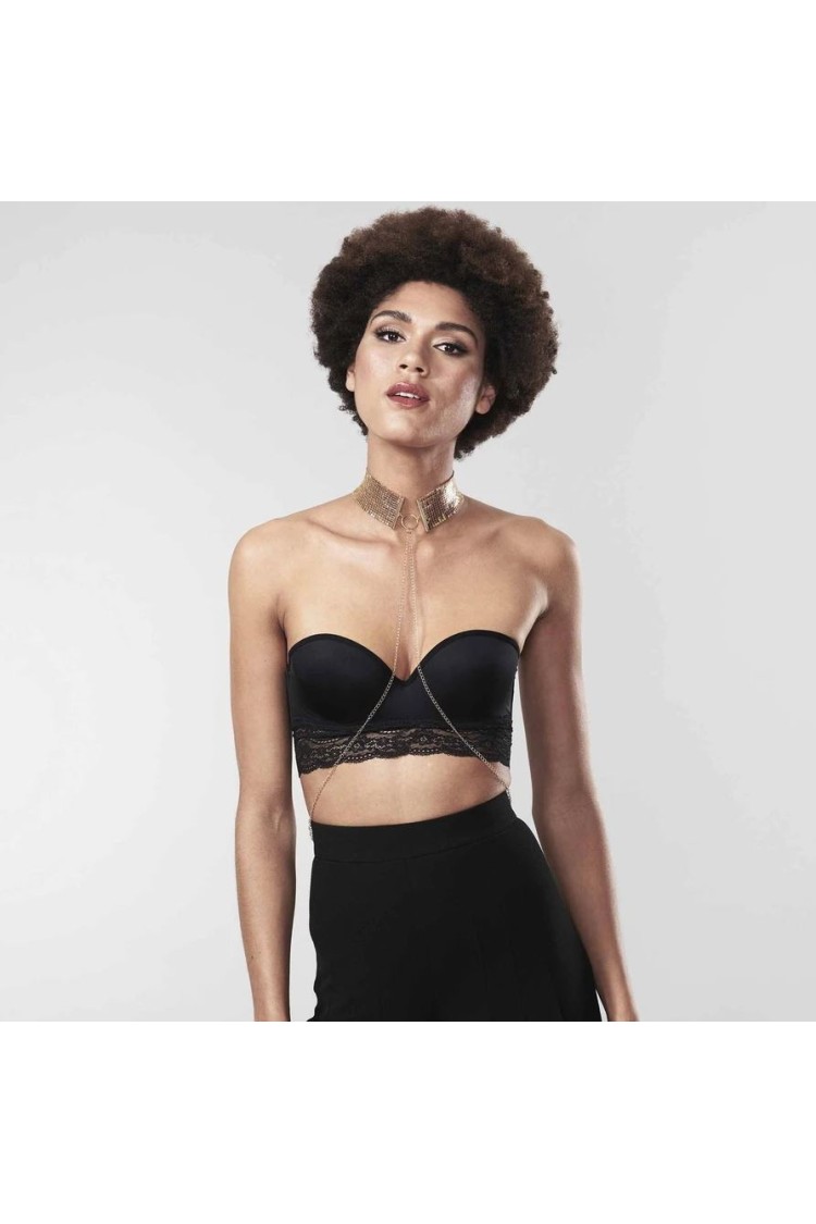 Obróżka Desir Metallique Metallic Mesh Collar Bijoux Indiscrets