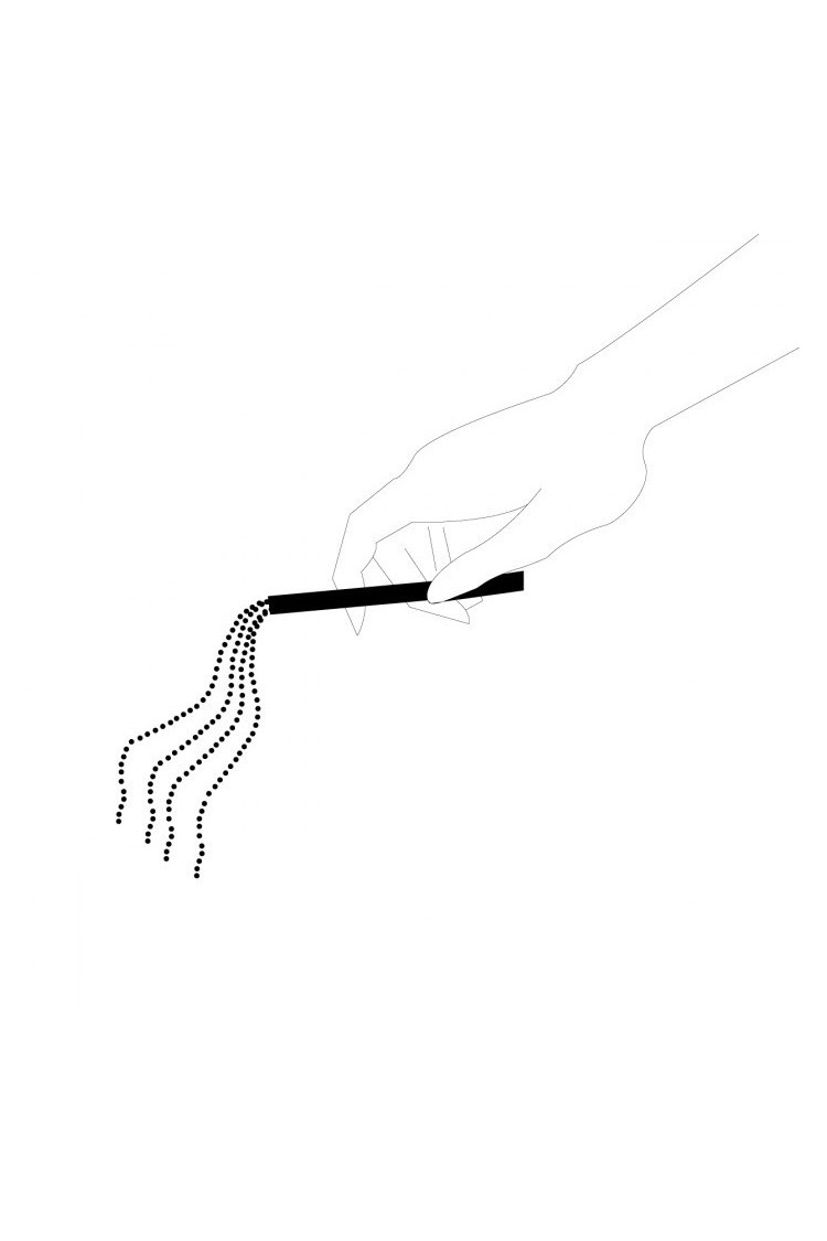 Naszyjnik Metallic Chain Whip & Necklace Bijoux Indiscrets