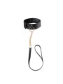 Obróżka ze smyczą Maze Wide Choker & Leash Bijoux Indiscrets