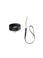 Obróżka ze smyczą Maze Wide Choker & Leash Bijoux Indiscrets