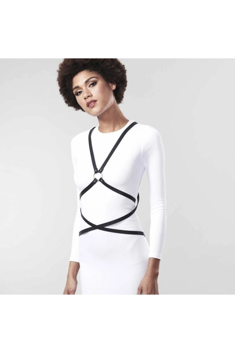 Uprząż Maze Multi-way Harness Black Bijoux Indiscrets