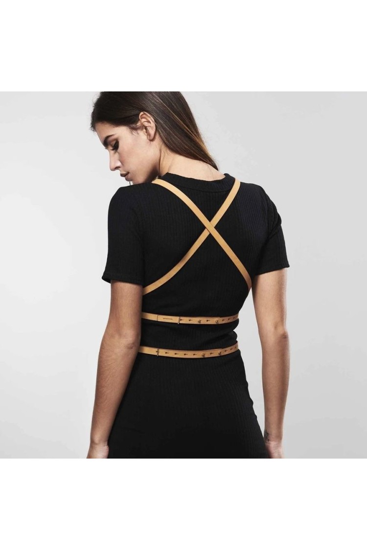 Uprząż Maze Multi-way Harness Brown Bijoux Indiscrets