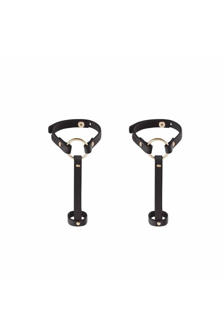 Paski na dłonie Maze Simple Hand Piece Black Bijoux Indiscrets
