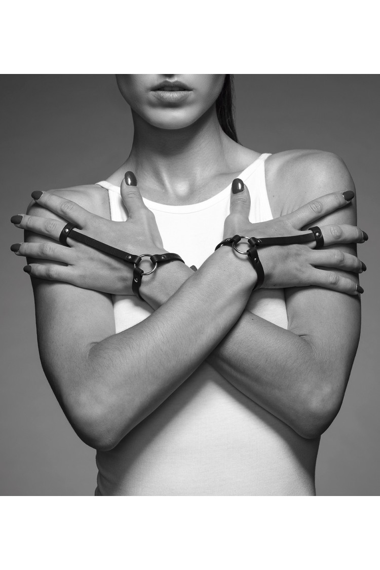 Paski na dłonie Maze Simple Hand Piece Black Bijoux Indiscrets