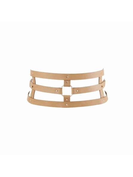 Pas na talię Maze Wide Belt Brown Bijoux Indiscrets