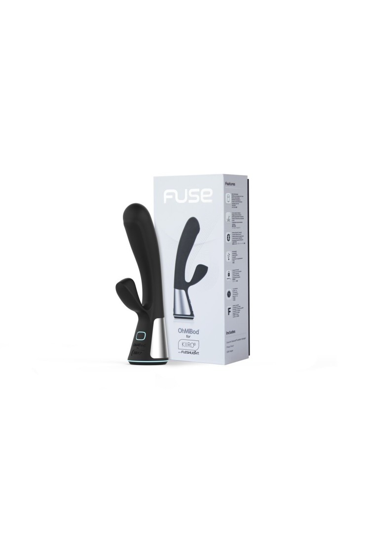 Wibrator Króliczek Ohmibod Fuse For Kiiroo Black KIIROO