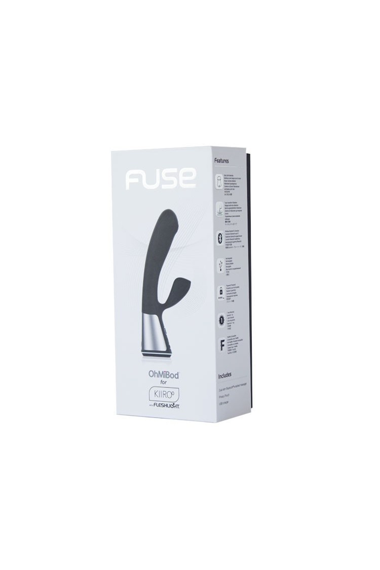 Wibrator Króliczek Ohmibod Fuse For Kiiroo Black KIIROO