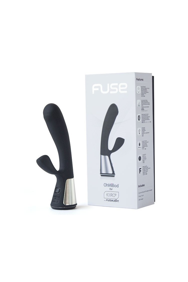 Wibrator Króliczek Ohmibod Fuse For Kiiroo Black KIIROO