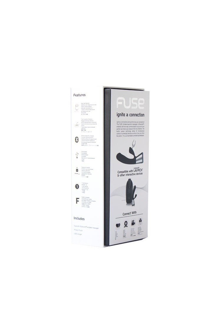 Wibrator Króliczek Ohmibod Fuse For Kiiroo Black KIIROO