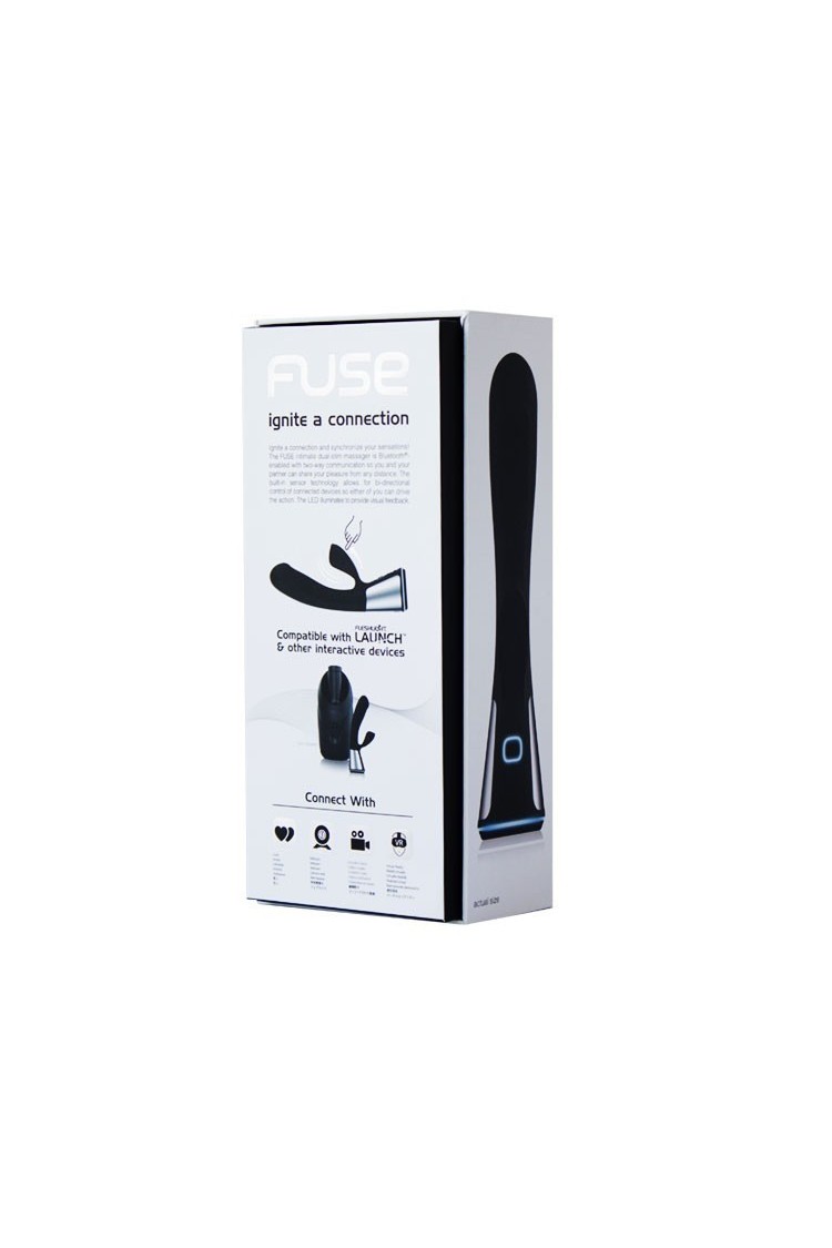 Wibrator Króliczek Ohmibod Fuse For Kiiroo Black KIIROO