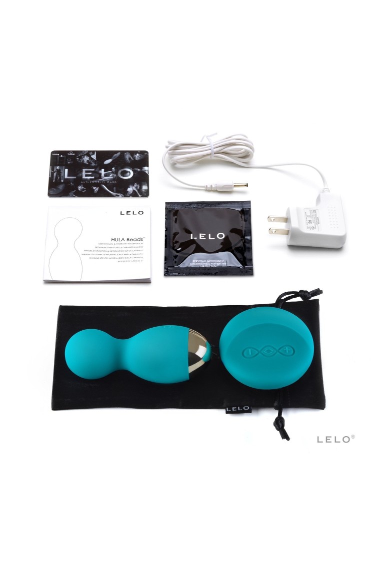 Jajeczko Wibrujące Hula Beads Ocean Blue Lelo