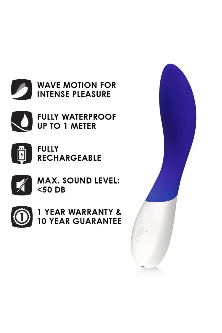 Wibrator Do Punktu G Mona Wave Midnight Blue Lelo