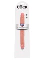 12' Slim Double Dildo Fleshpodwójne Dildo Cieliste 30Cm King Cock