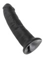 9' Cock Black Dildo Czarne 23Cm King Cock