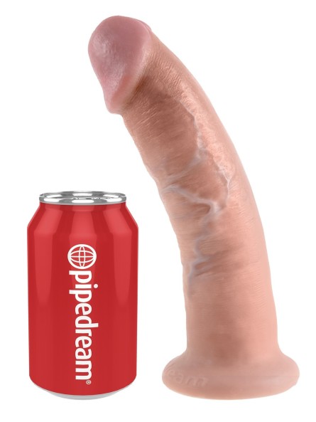 9' Cock Flesh Dildo Cieliste 23Cm King Cock