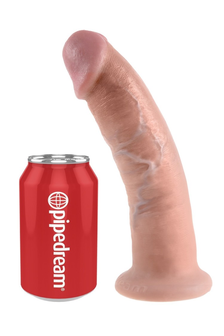 9' Cock Flesh Dildo Cieliste 23Cm King Cock