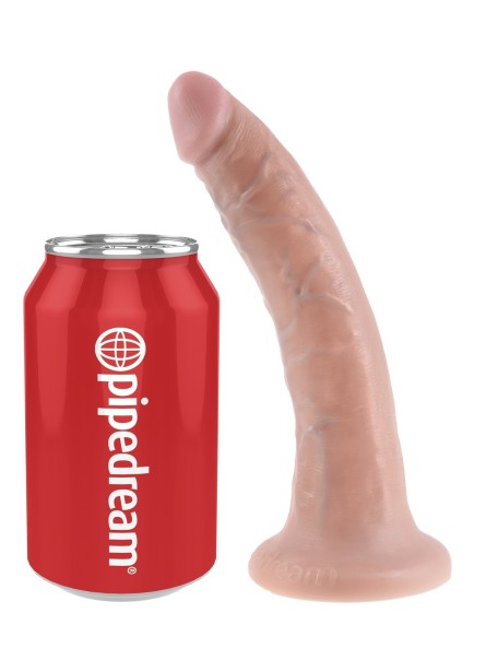 7' Cock Flesh Dildo Cieliste 18Cm King Cock