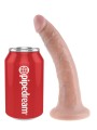 7' Cock Flesh Dildo Cieliste 18Cm King Cock