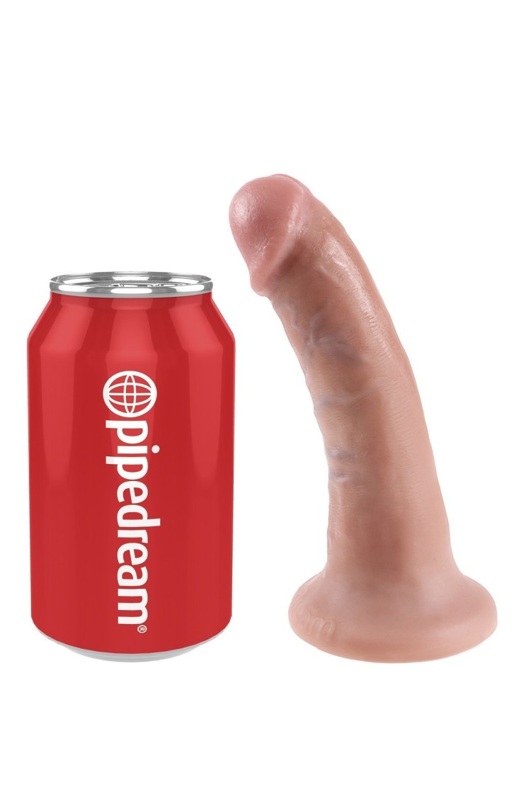 6' Cock Flesh Dildo Cieliste 15Cm King Cock