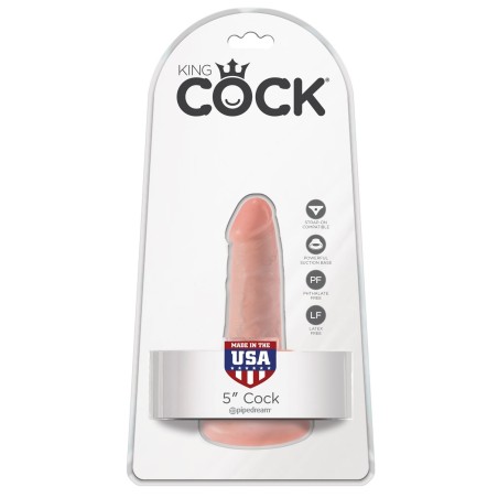 5' Cock Flesh Dildo Cieliste 13Cm King Cock