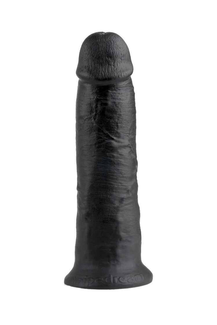 10' Cock Dildo Czarne 25Cm King Cock