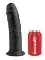 10' Cock Dildo Czarne 25Cm King Cock