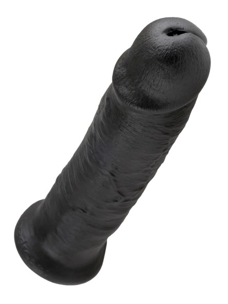 10' Cock Dildo Czarne 25Cm King Cock