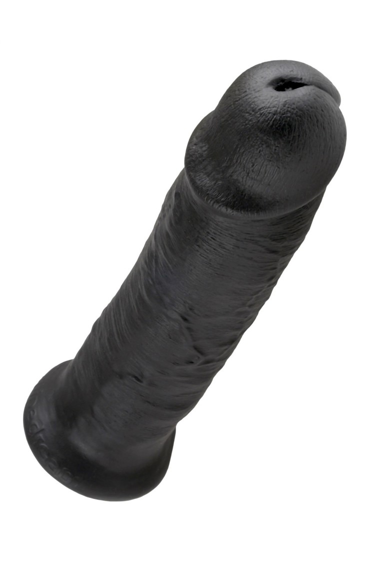 10' Cock Dildo Czarne 25Cm King Cock