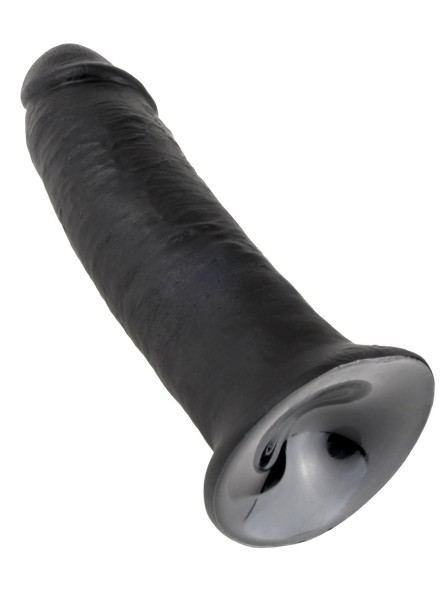 10' Cock Dildo Czarne 25Cm King Cock