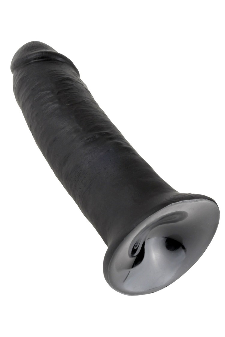 10' Cock Dildo Czarne 25Cm King Cock