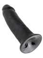 10' Cock Dildo Czarne 25Cm King Cock