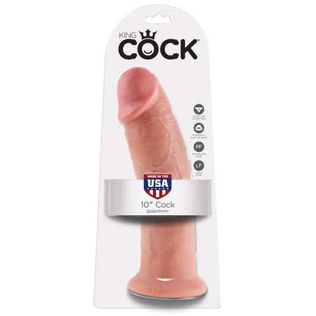 10' Cock Dildo Cieliste 25Cm King Cock