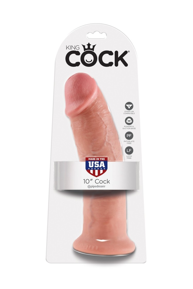 10' Cock Dildo Cieliste 25Cm King Cock