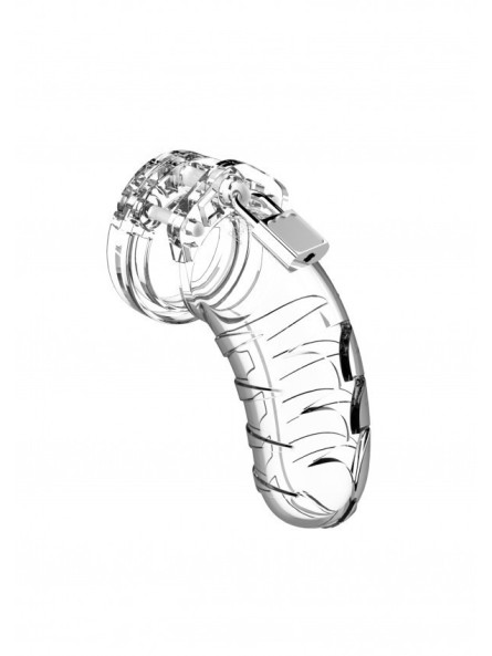Chastity Model 04 Transparent Pas Cnoty Przeźroczysty Man Cage
