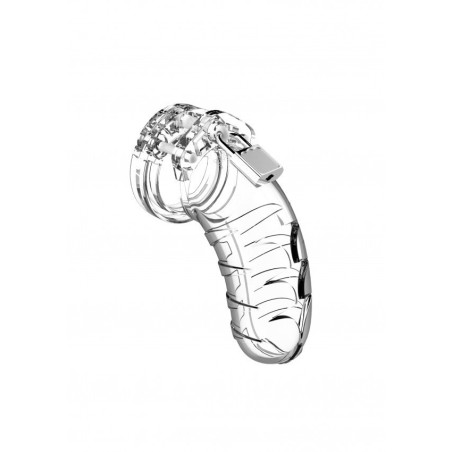 Chastity Model 04 Transparent Pas Cnoty Przeźroczysty Man Cage