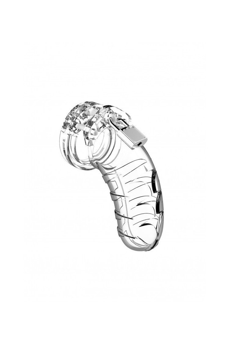 Chastity Model 04 Transparent Pas Cnoty Przeźroczysty Man Cage