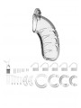 Chastity Model 04 Transparent Pas Cnoty Przeźroczysty Man Cage