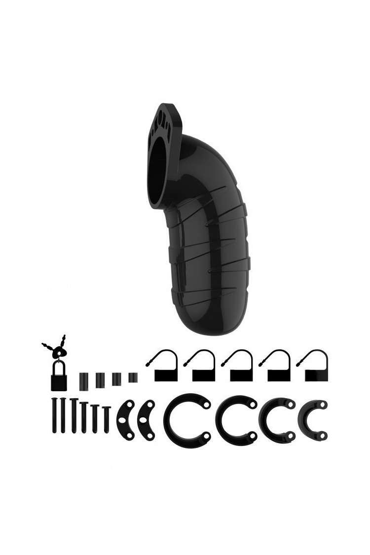 Chastity Model 05 Black Pas Cnoty Czarny Man Cage