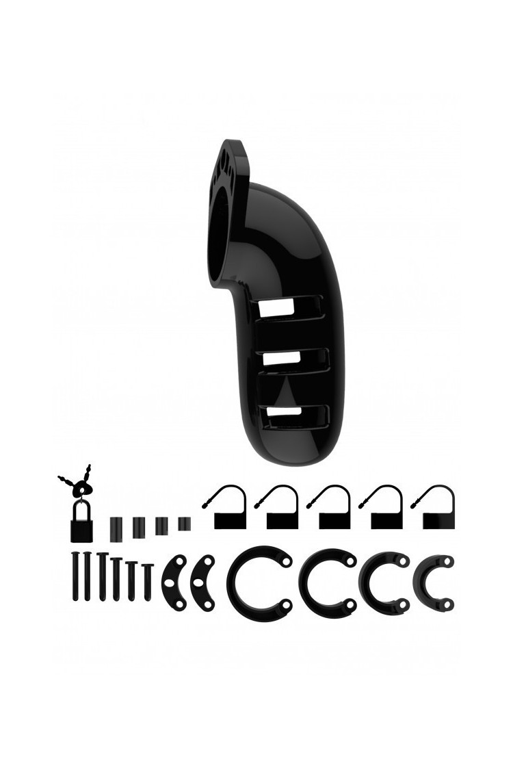 Chastity Model 06 Black Pas Cnoty Czarny Man Cage