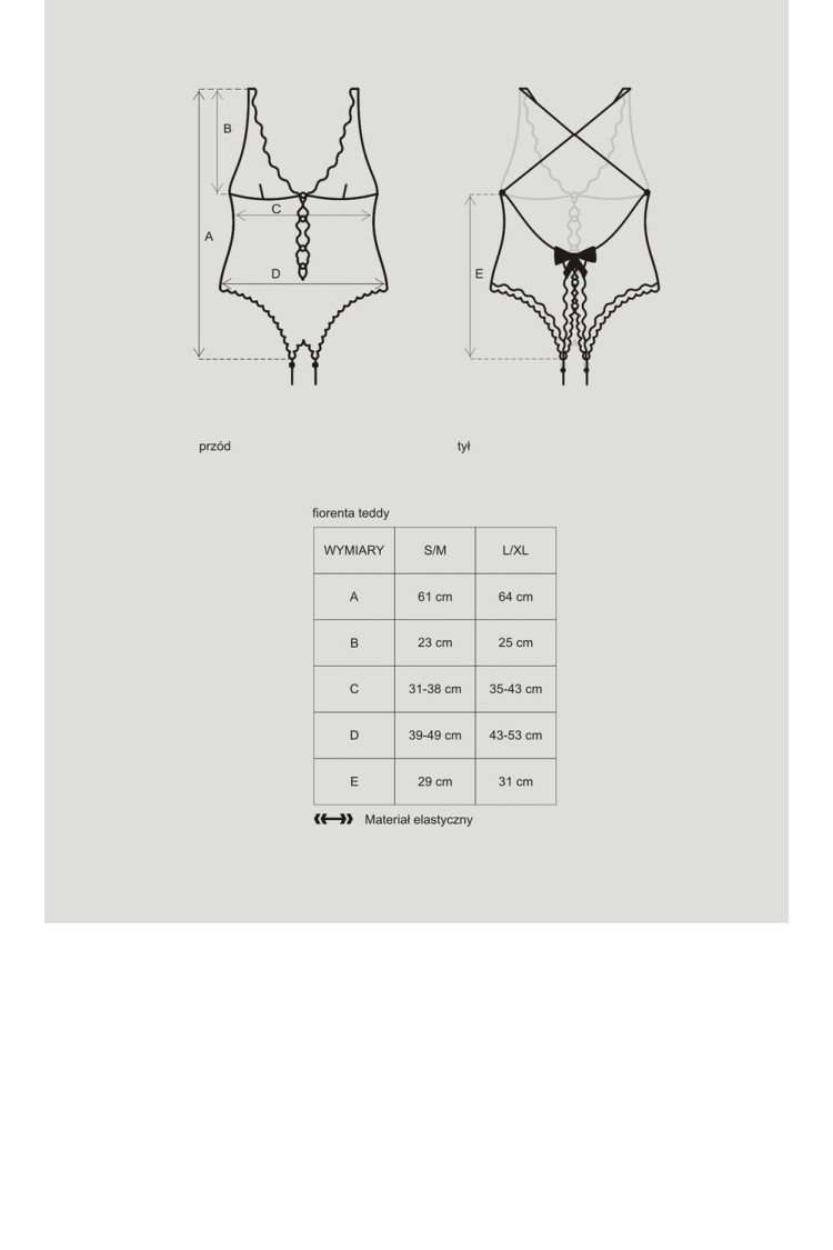 Body Fiorenta L/Xl Obsessive
