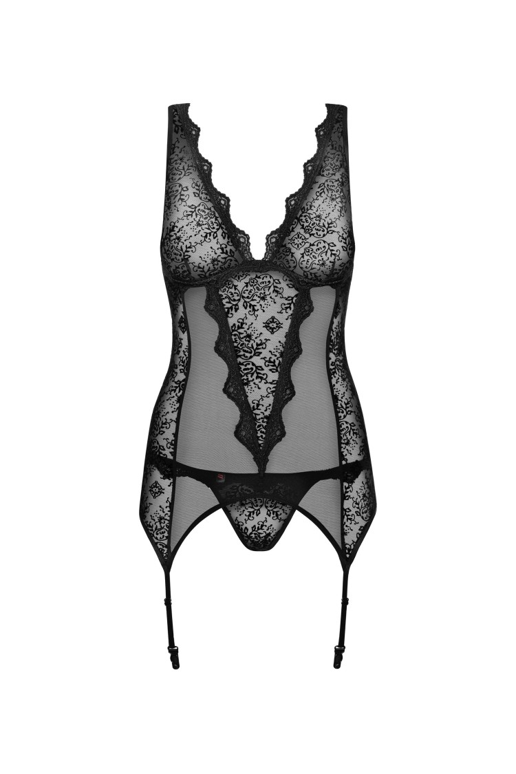 Gorset Ze Stringami Emperita S/M Obsessive