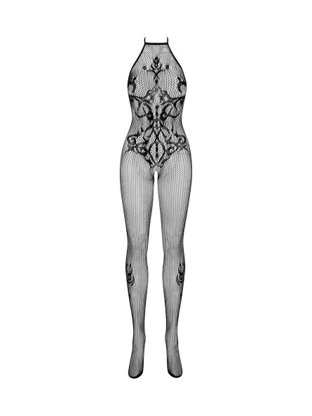 G308 Bodystocking Czarne S/M/L Obsessive