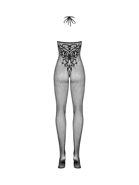G308 Bodystocking Czarne S/M/L Obsessive