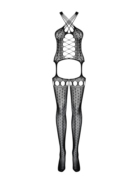 G313 Bodystocking Czarne S/M/L Obsessive
