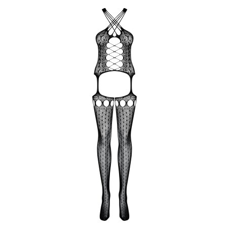 G313 Bodystocking Czarne S/M/L Obsessive